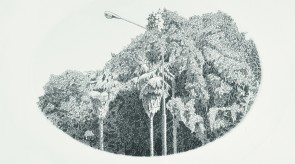 1990  "Lungo la Via delle Molina"  (acquaforte su rame mm 240x345) 